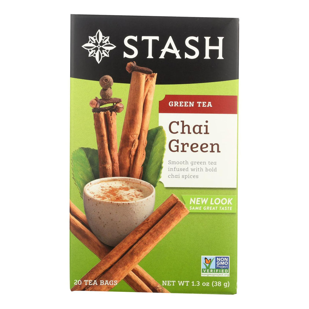 Chai Green Tea - Case Of 6 - 20 Bags S8509