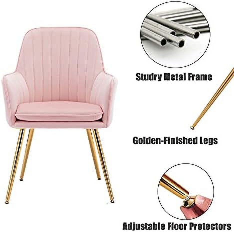 Black Velvet Accent Chair E346