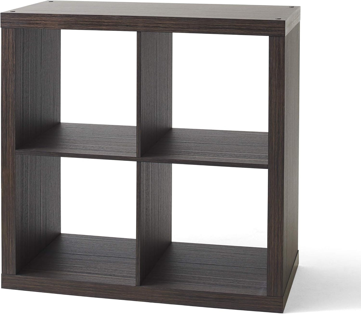 White 4-Cube Bookshelf Storage Cabinet K80816