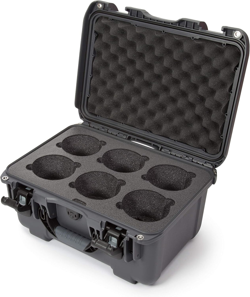 Black Waterproof Hard Case with Custom Foam Insert D5275