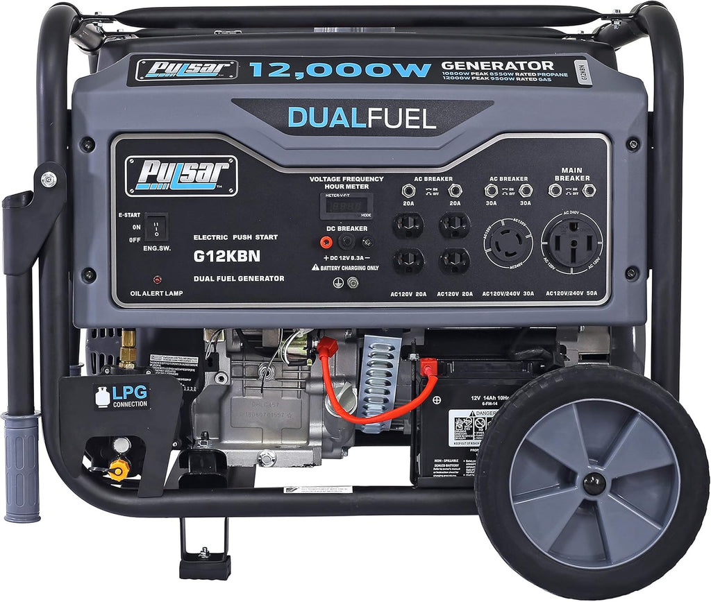 Heavy Duty Portable Dual Fuel Generator P694