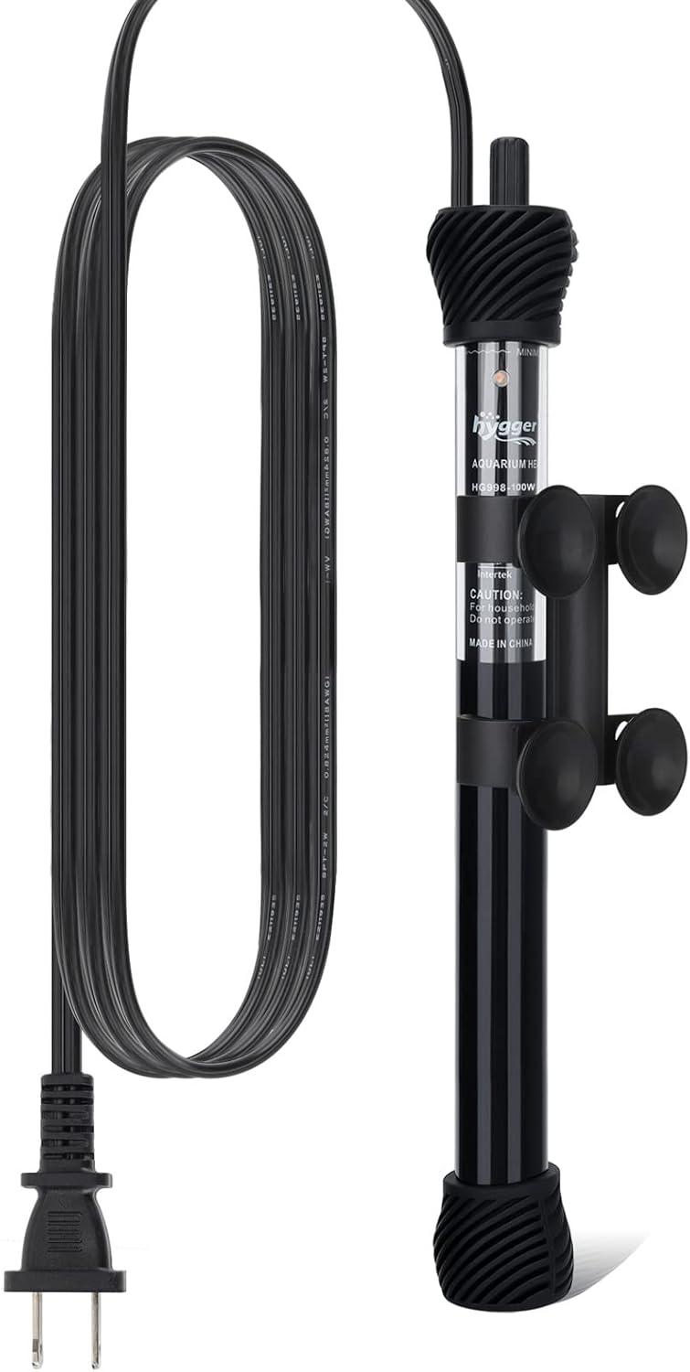 50W Submersible Aquarium Heater with Adjust Knob Suction Cup V986