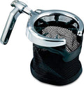 Chrome Motorcycle Handlebar Cup Holder with Mesh Basket Q96947