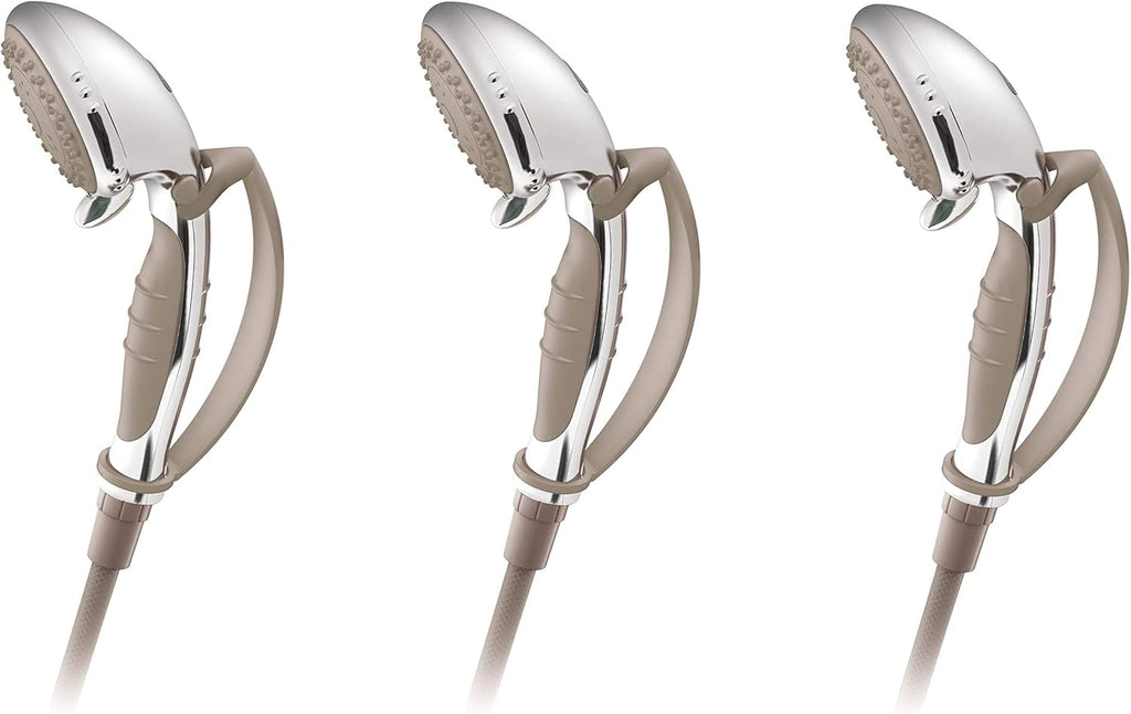 Chrome Multi-Function Handheld Shower with Pause Control O5002