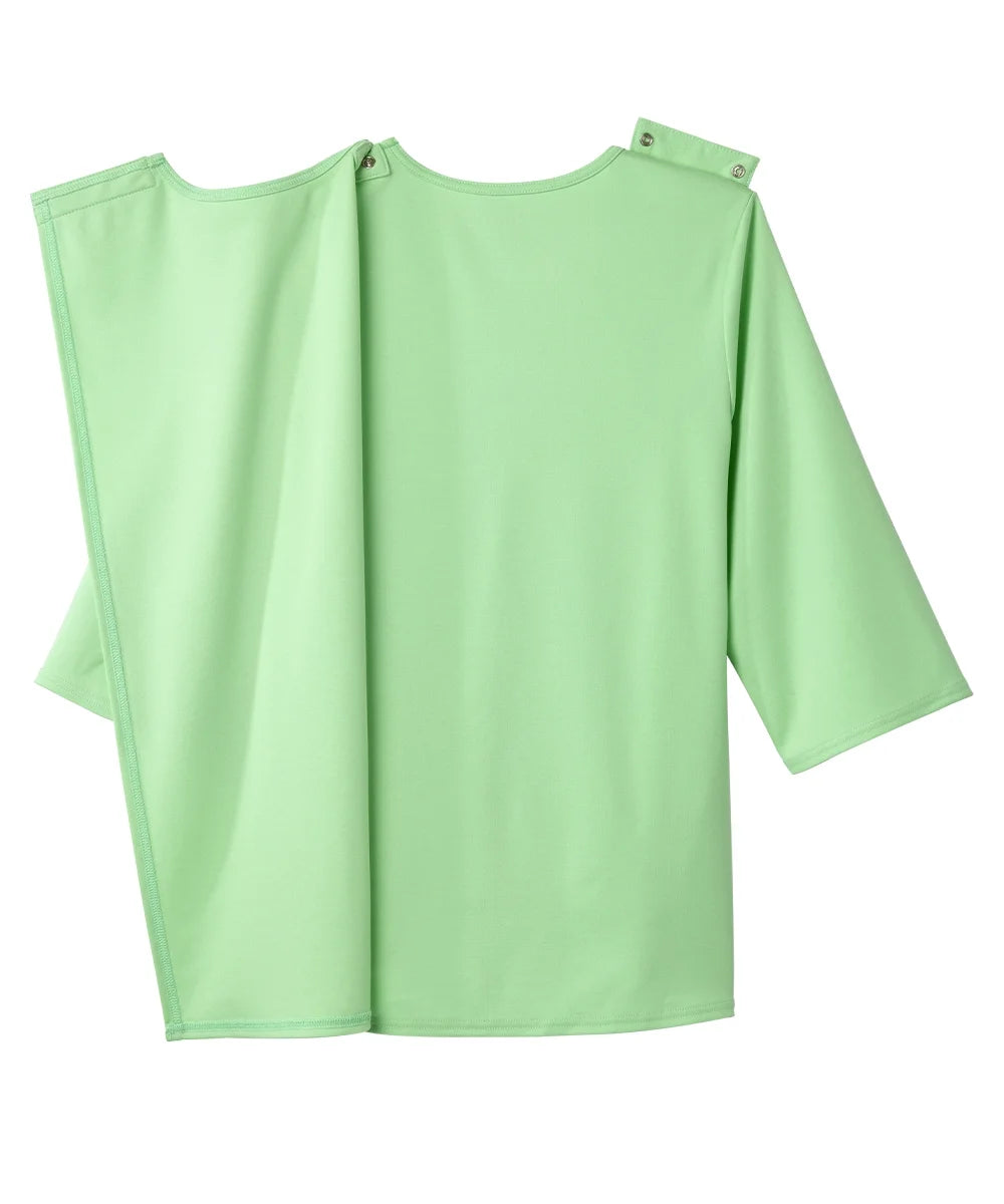 Menthol Green Small Scoop Shirt V814