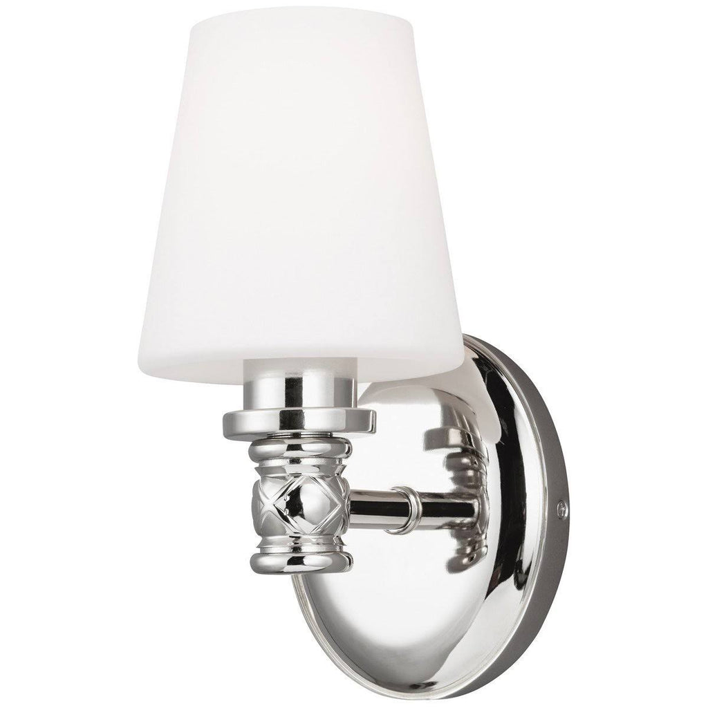 Satin Nickel 1 Light Sconce D79320