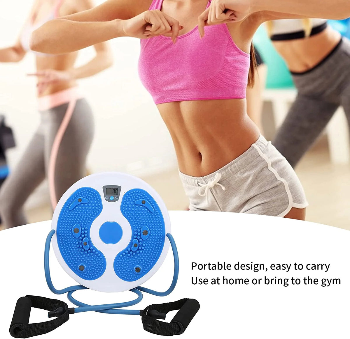 Waist Twisting Disc Board with Drawstring W530