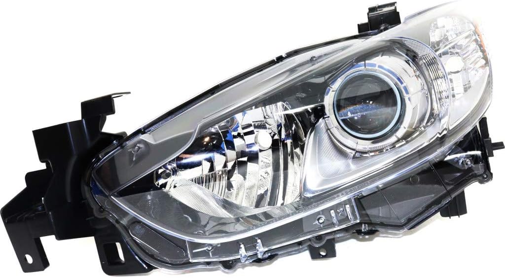 Mazda 6 Headlight Assembly 2014 2015 2016 Passenger Side Halogen E829