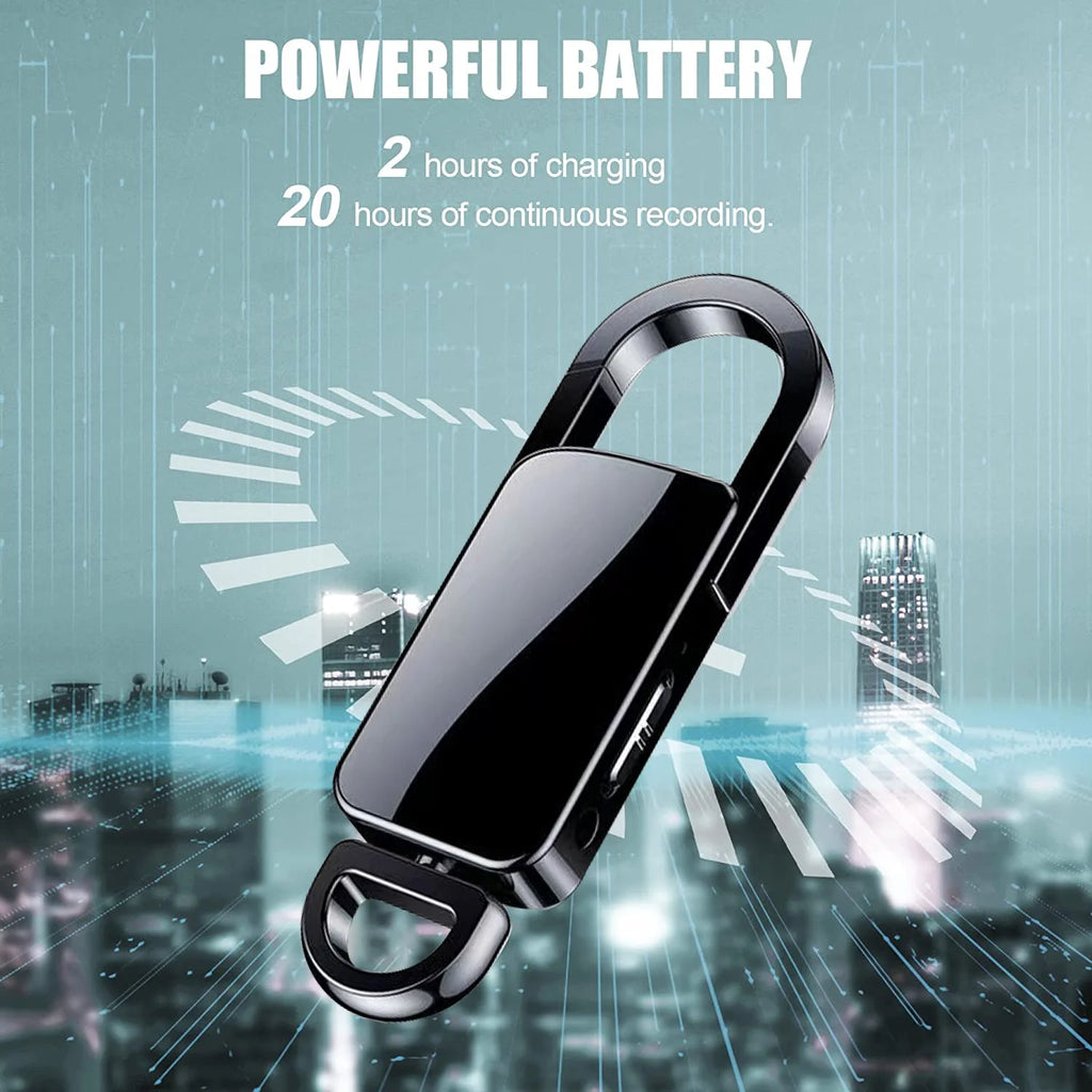 64GB Voice Activated Recorder with Noise Reduction D97290