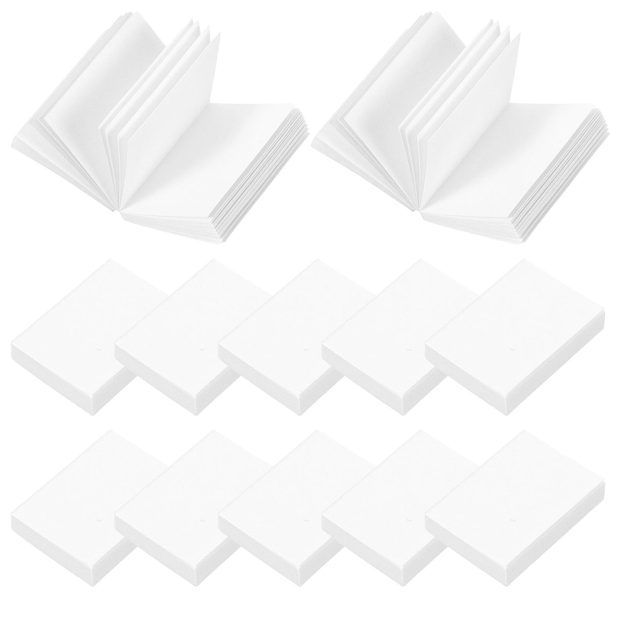 Miniature Books 20pcs Doll House Mini Books Blank Paintable M25396