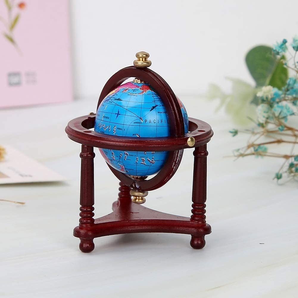 1:12 Miniature World Globe Dollhouse Decoration Accessories H90359
