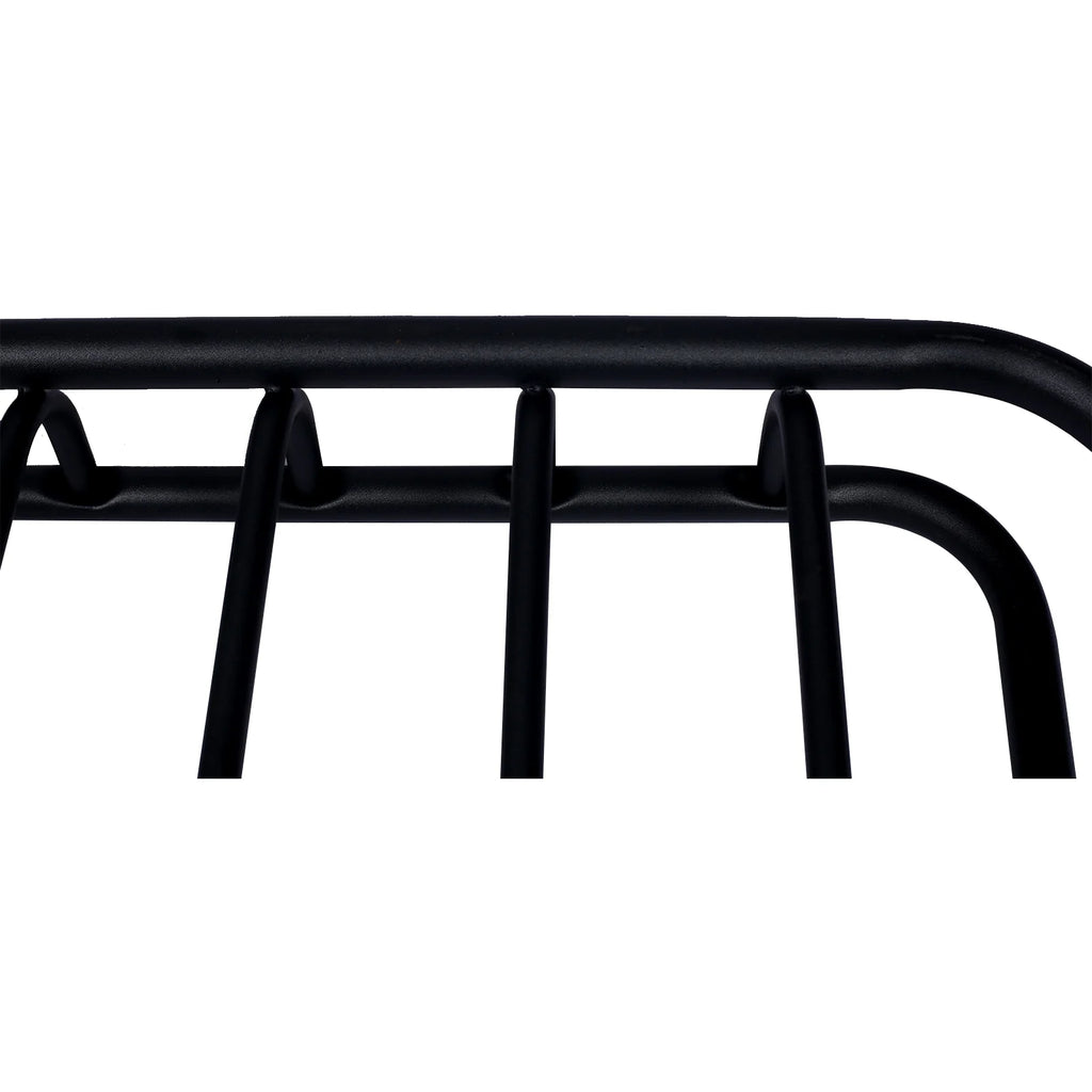 Black Steel Roof Rack Cargo Carrier Basket O2326
