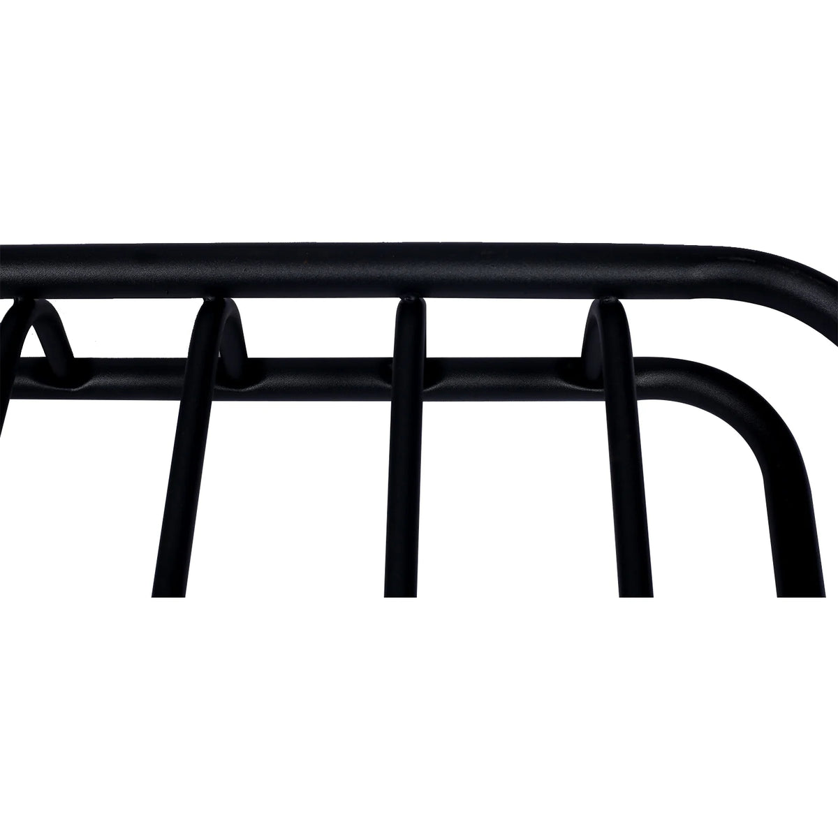 Black Steel Roof Rack Cargo Carrier Basket O2326