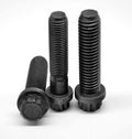 1 1/4-7 x 12 Coarse Thread 12-Point Flange Screw Alloy Steel W8449