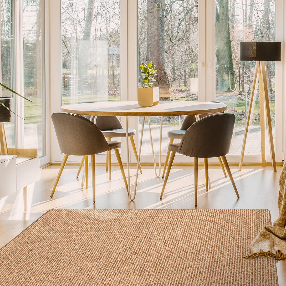 Skid-Resistant Carpet Runner - Praline Brown - 10 Feet X 27 Inches Y84075