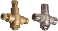 Under Counter Thermostatic Mixing Valve, 3/8 in. Compression, Rough Bronze Q723