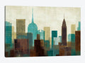 Summer in The City Canvas Wall Decor Prints M49886