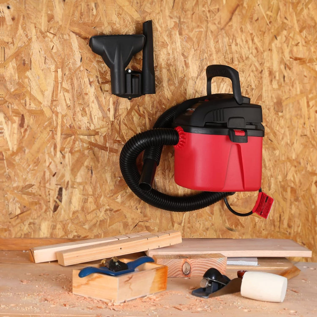 1 Gallon Portable Wet/Dry Vacuum with Wall Bracket N109