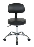 Black Pneumatic Drafting Chair C5771