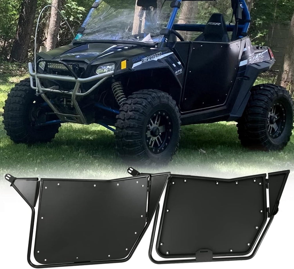 2 PCS Black UTV Side Doors with Slam Latches I595444