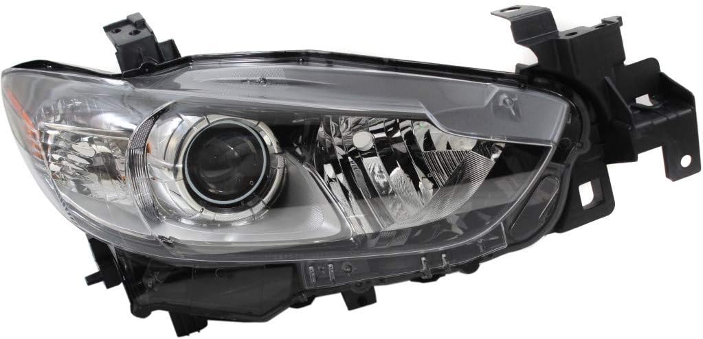 Mazda 6 Headlight Assembly 2014 2015 2016 Passenger Side Halogen E829
