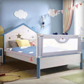 Extra Tall Safety Bed Guardrail for Kids, Fits Queen Size Bed I33174