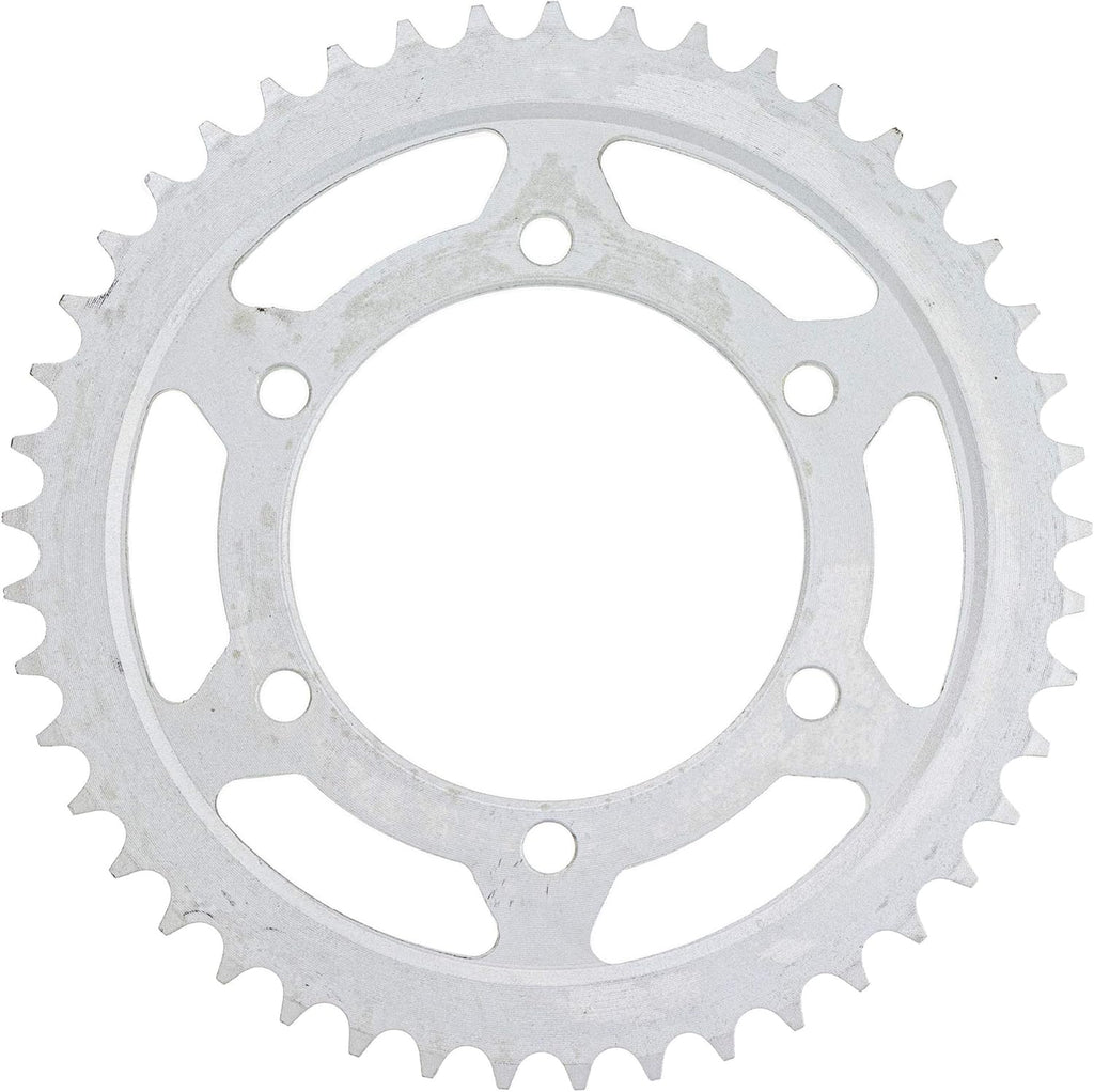 Drive Sprocket Chain Combo Front 17 Rear 45 Tooth 530HZ Standard 122 Links Pack of 2 F99722