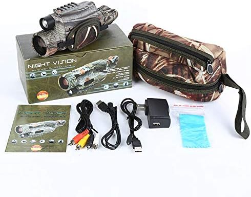 Night Vision Monocular 5X40 Infrared Digital Scope with 1.5” TFT LCD M807