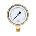 4x22 Brass Case Pressure Gauges V322246