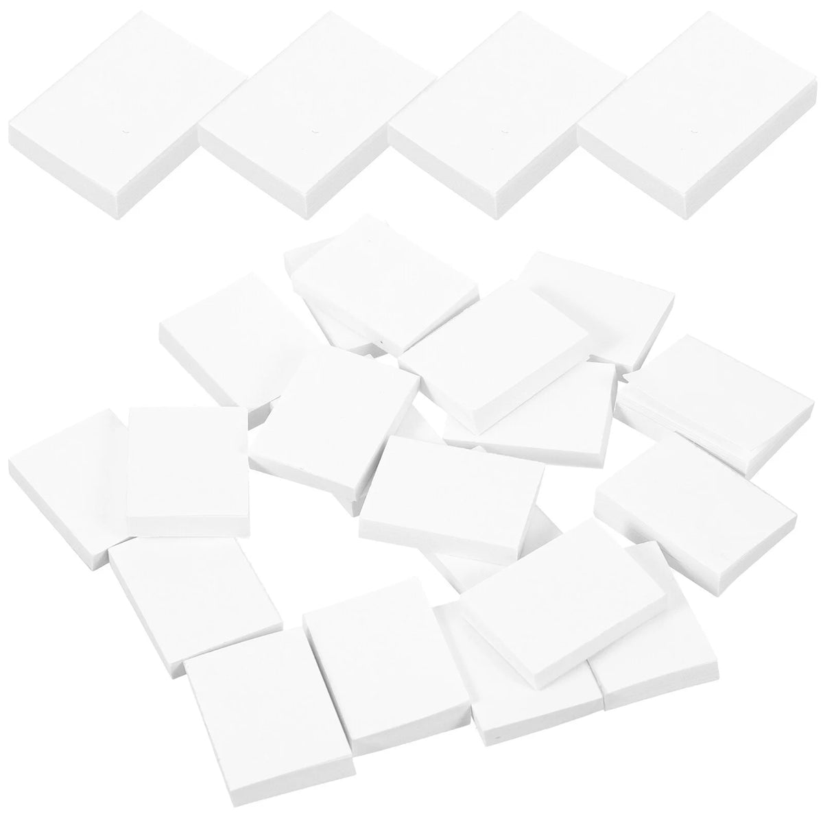 Miniature Books 20pcs Doll House Mini Books Blank Paintable M25396
