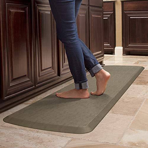Vintage Leather Anti-Fatigue Kitchen Mat N2884