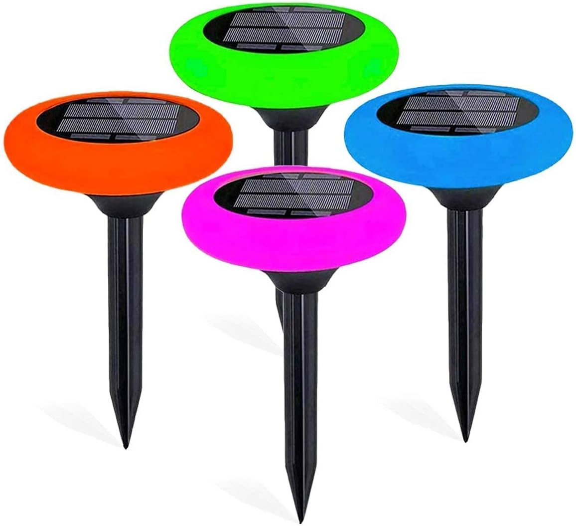 7 Color Solar Pathway Lights (4Pack) X392534