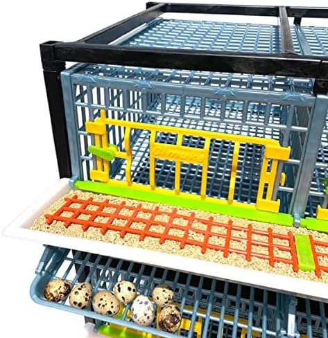 4 Layer ABS Plastic Quail Cage I645436