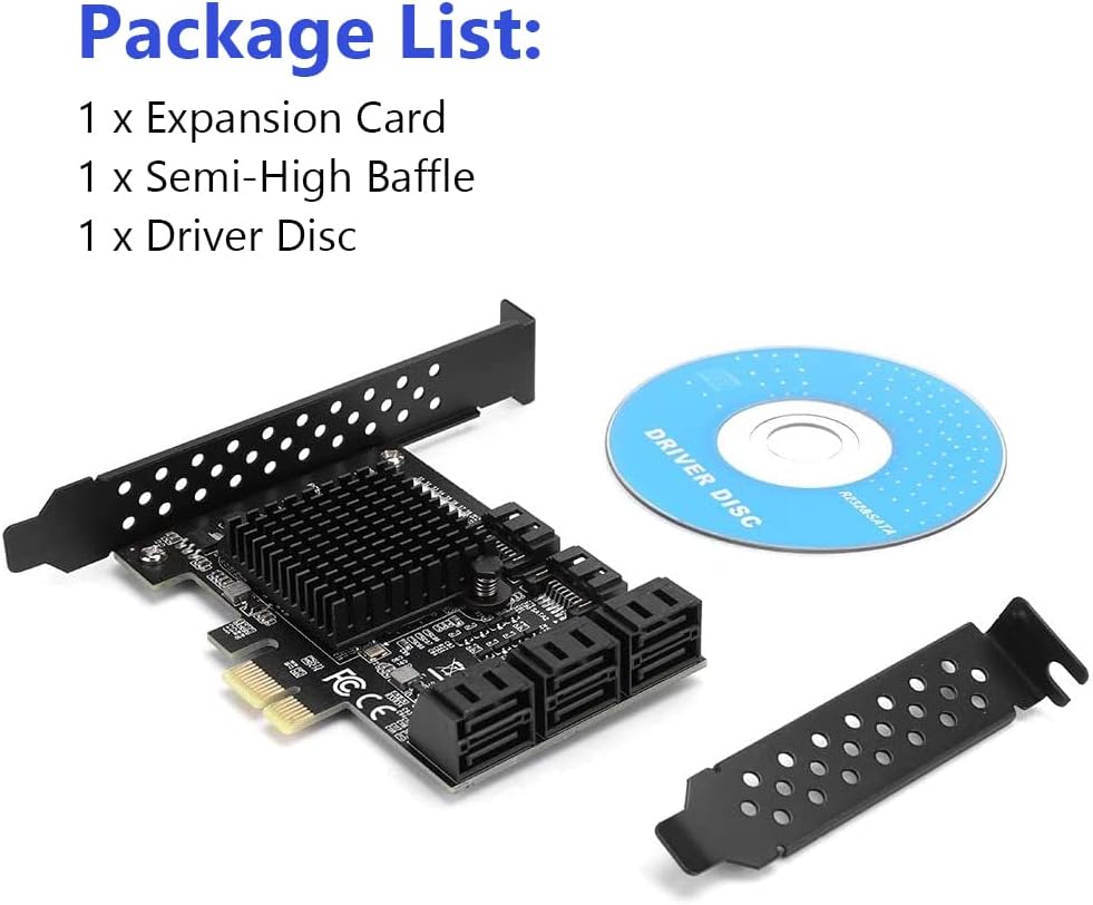 PCI-E to SATA 3.0 8-Port Expansion Card A596349