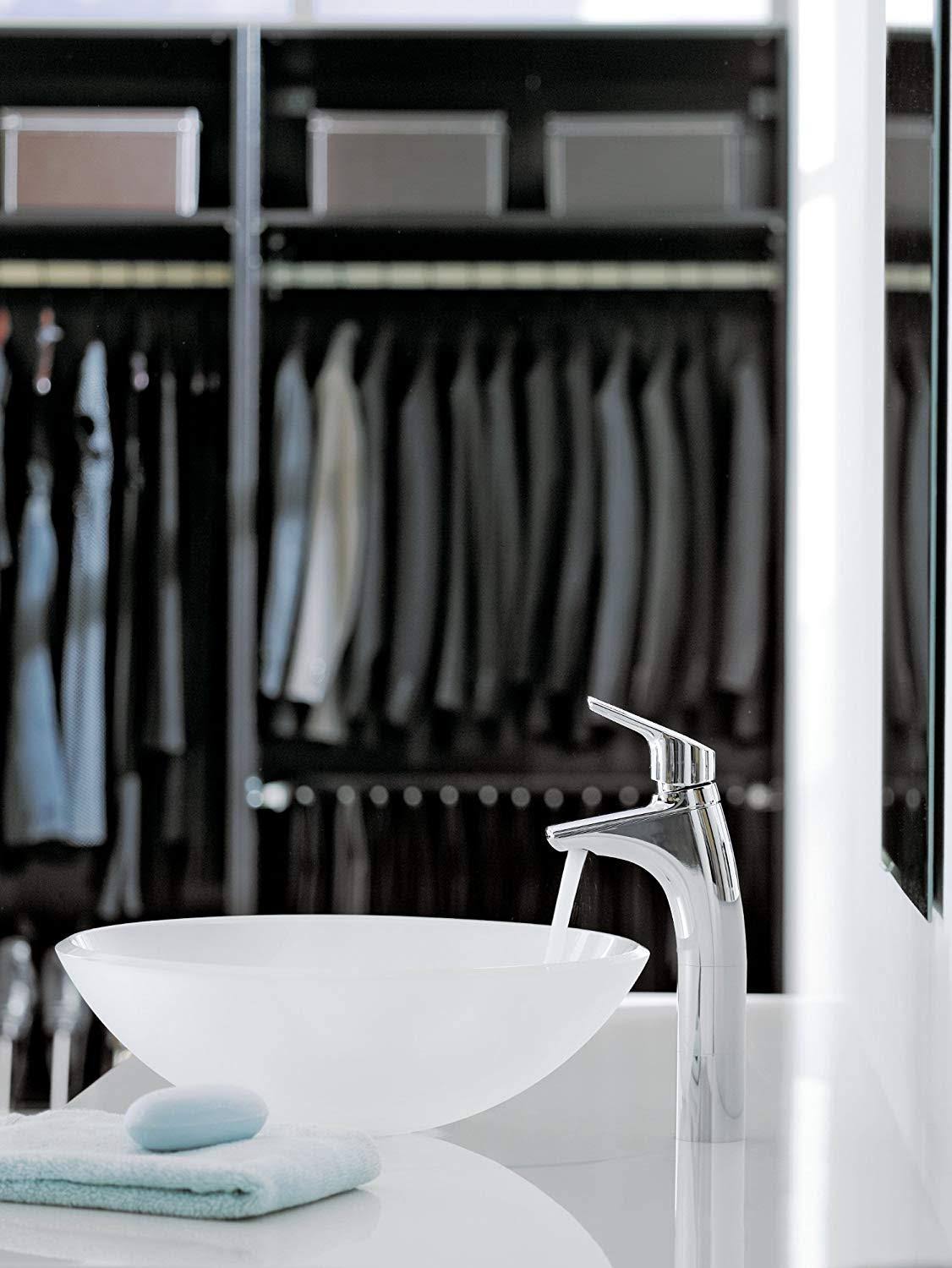 Single Handle Chrome Bathroom Faucet K12614