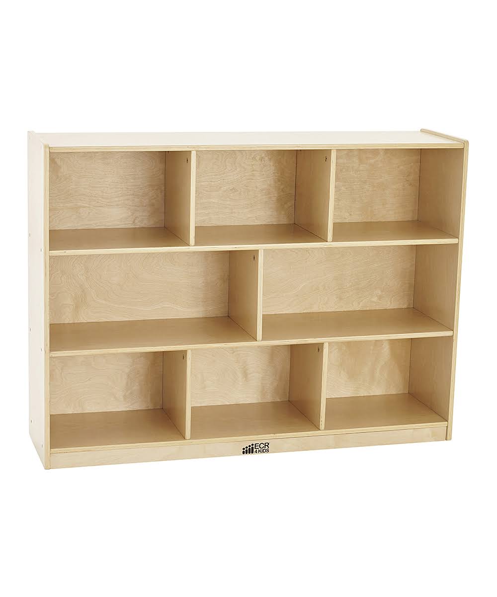 8-Compartment Birch Storage Cabinet G39287