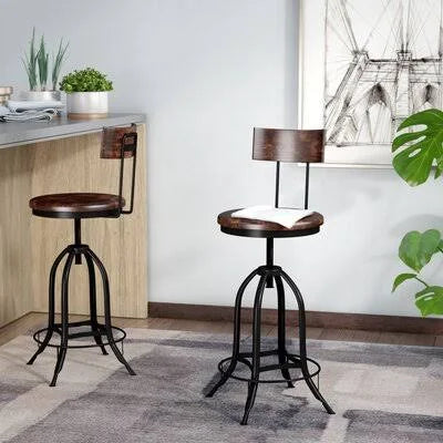 Adjustable Height Swivel Bar Stool C5871