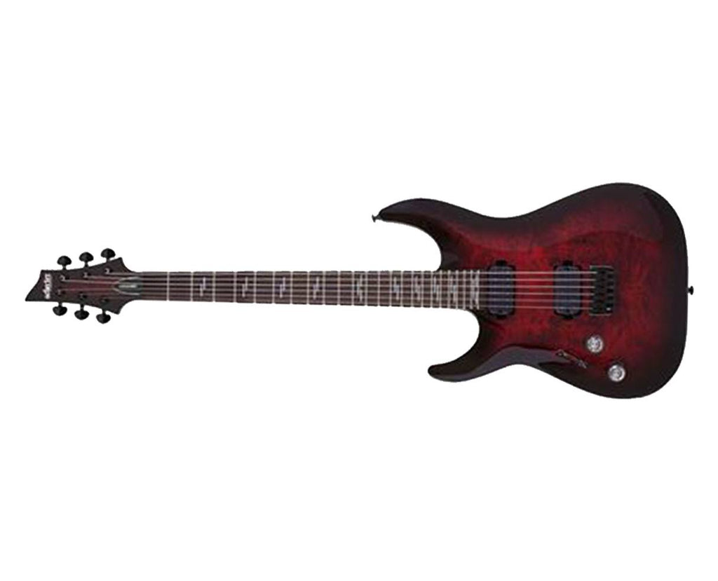 Left Handed Guitar, Black Cherry Burst N8431
