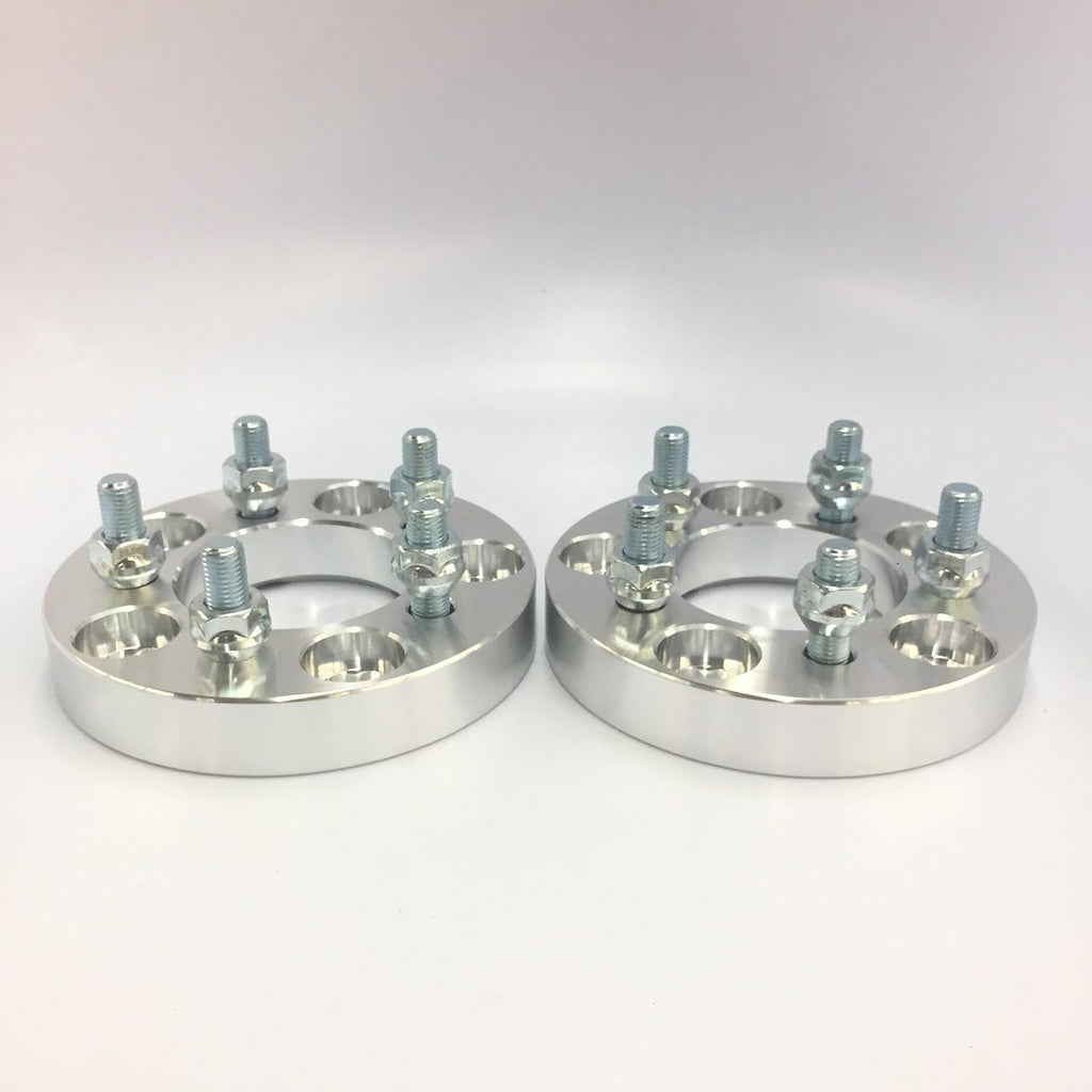 4 Pieces 20mm Conversion Wheel Adapters 5x100 to 5x114.3 with Open End Lug Nuts C721