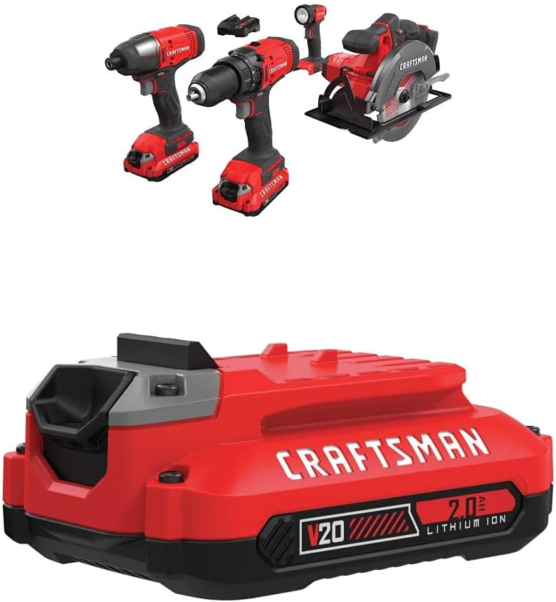 Cordless Drill Combo Kit, 4 Tool X39678