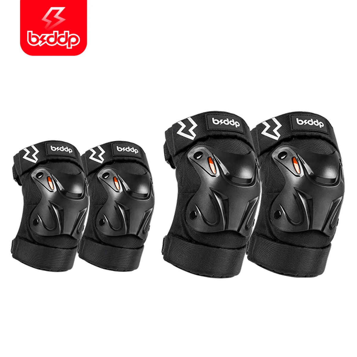 Motorcycle Elbow Knee Protection 4 Piece Set Safety Gear F577