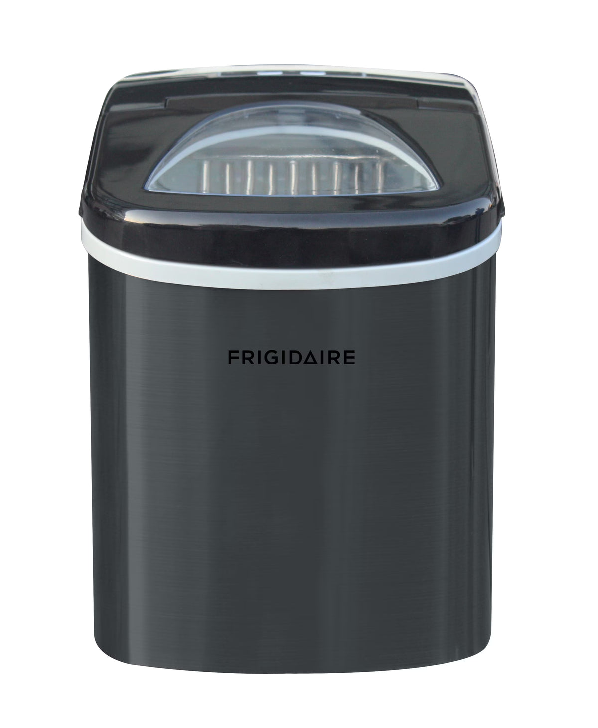 Black Stainless Steel Portable Ice Maker C546914