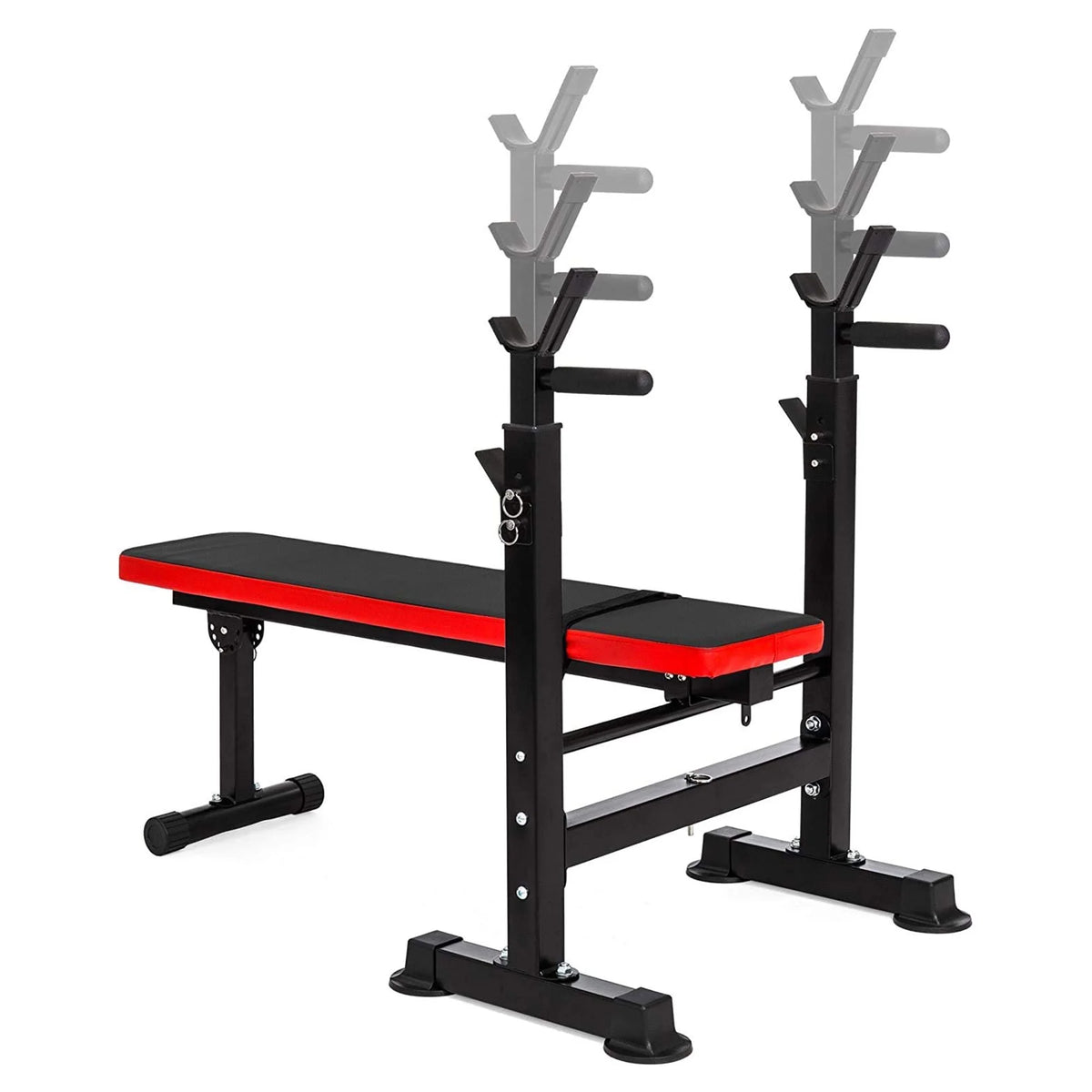 Adjustable Olympic Workout Bench with Squat Rack G5825