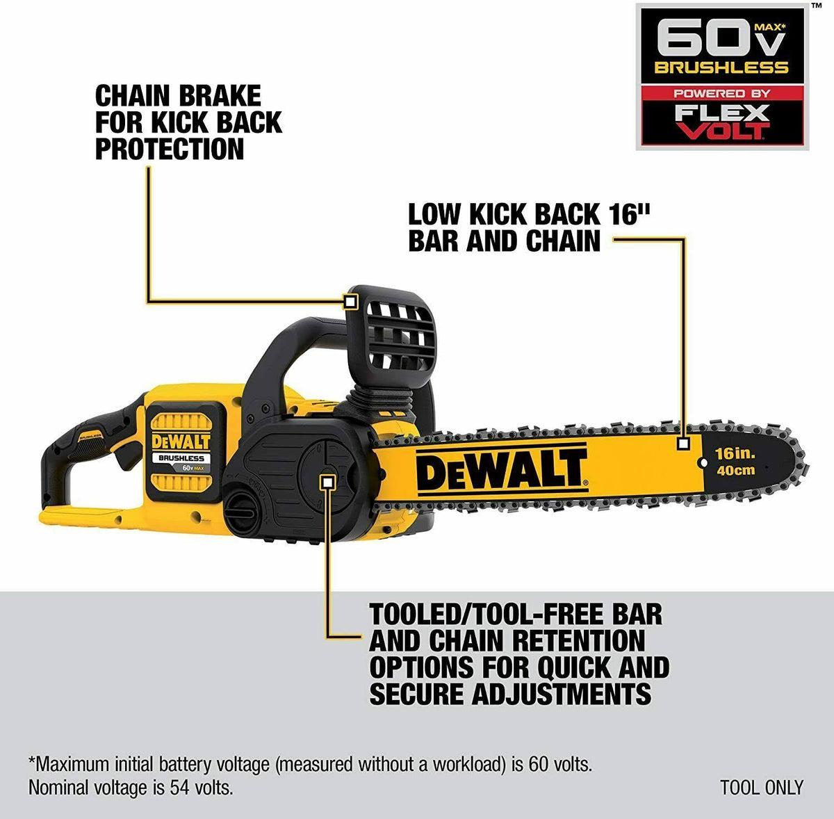 16'' Brushless Chainsaw with 1 Battery and 1 Charger L75287