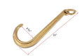 5/16" x 8' Long Shank J Hook Tow Chain with Grab Hook, 4700 lbs WLL, Pack of 2 M90007