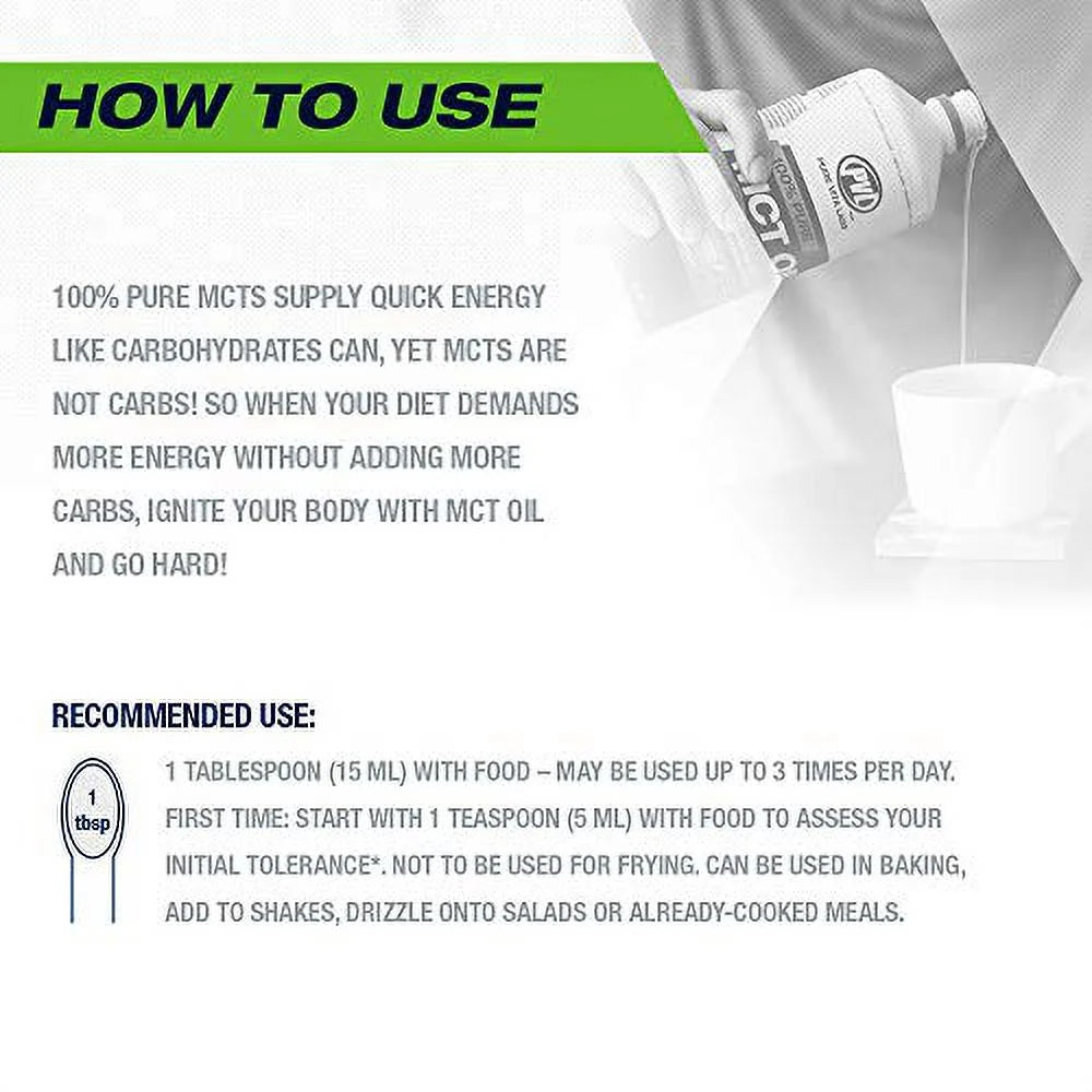 Pure MCT Oil, 946 ML R98937