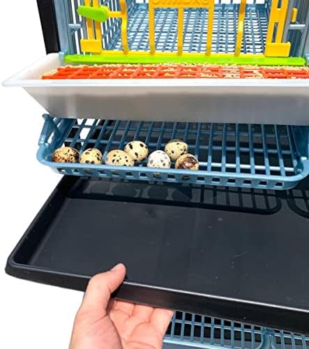4 Layer ABS Plastic Quail Cage I645436