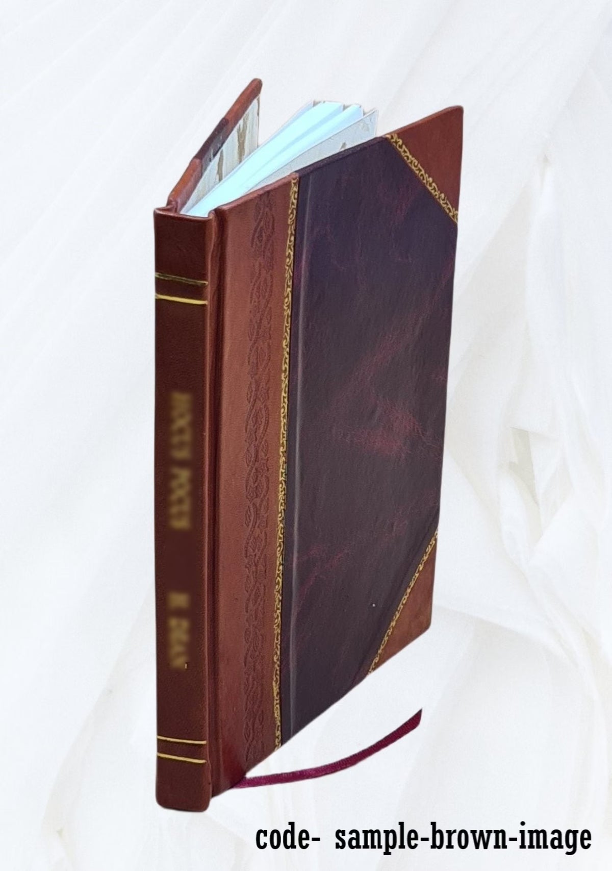 Leather Bound Book A323