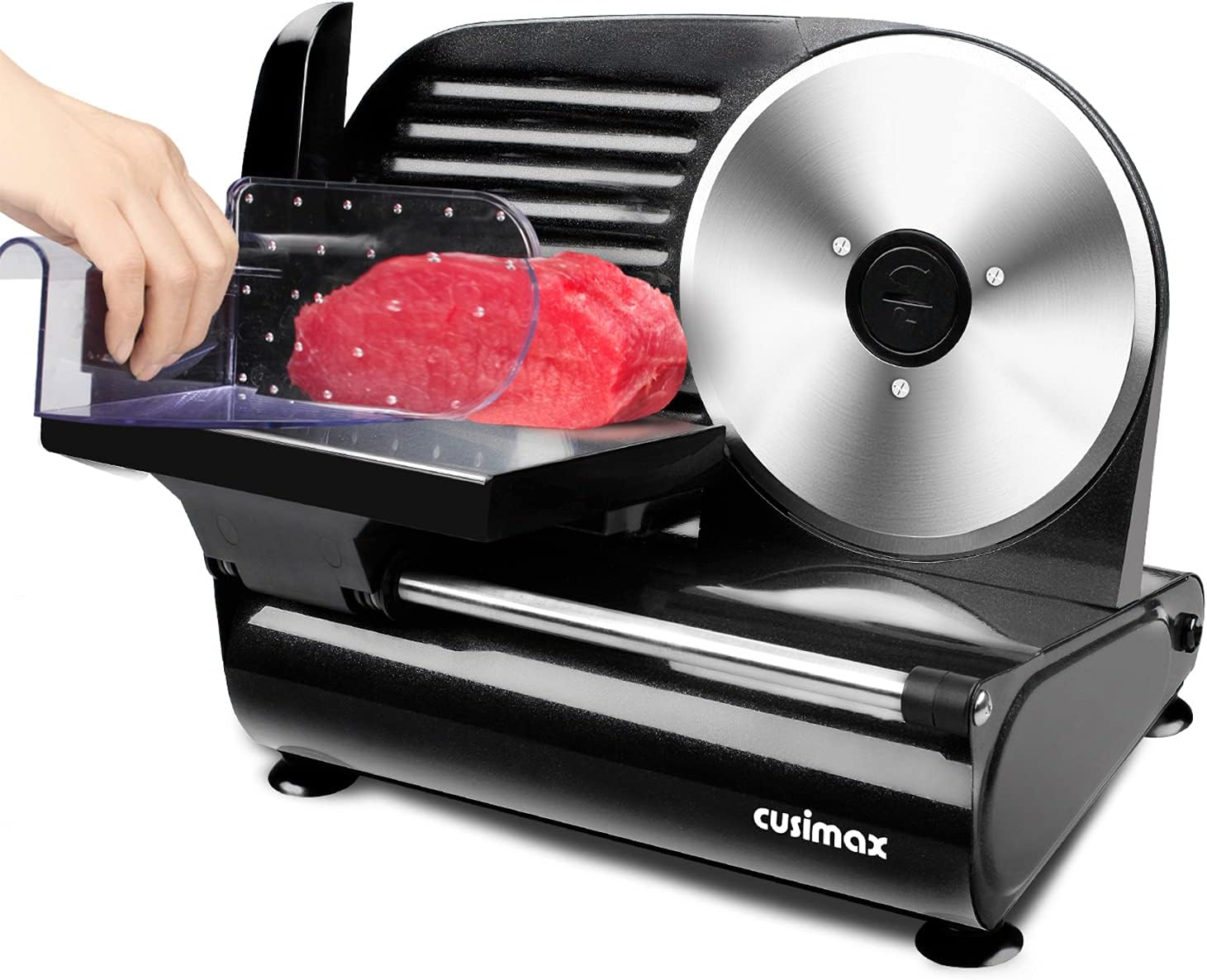 Electric Food Slicer with 7.5" Removable Stainless Steel Blade K5102
