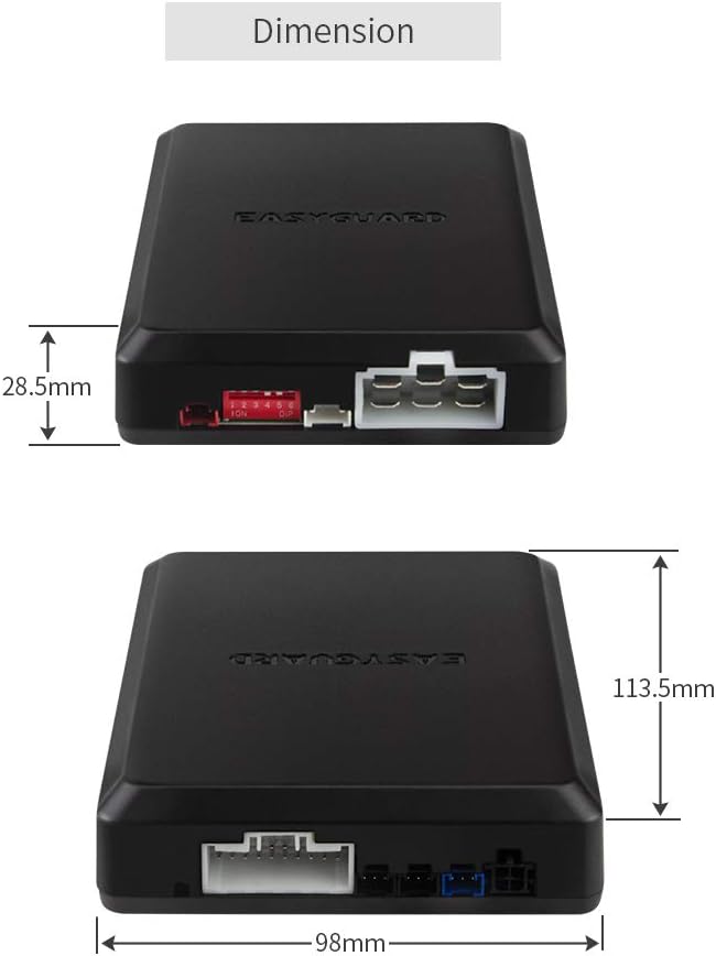 Rolling Code Universal PKE Car Alarm System Z9097